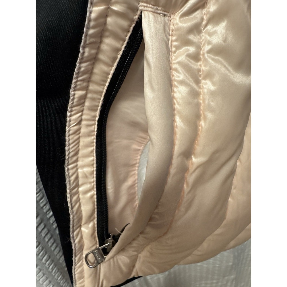 Calvin Klein Women's Pink Black Performance‎ Puffer Quilted Vest Premium Down XL - Picture 2 of 14